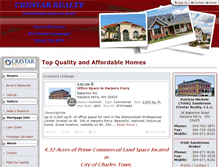 Tablet Screenshot of crestarrealty.com